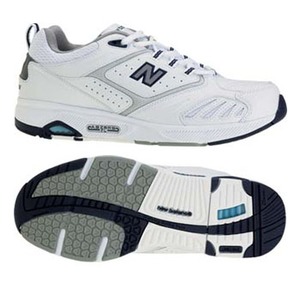 new balance（ニューバランス） FITNESS WALKING 男性用 EE／25.0cm WN（ホワイト／ネイビー）