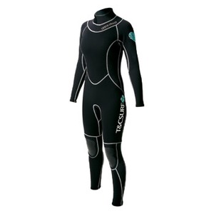 Town&Country(タウンアンドカントリー) TFS9200 レディースウェットスーツ フルスーツ S BLACK×BLACK