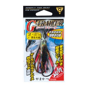 がまかつ（Gamakatsu） G-TRAILER 2寸 黒夜光線