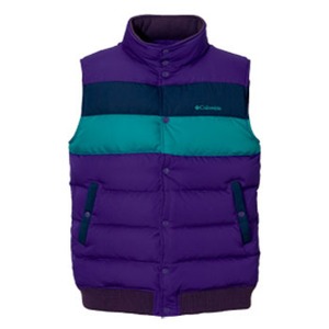 Columbia（コロンビア） グレイビーボートダウンベスト L 559（UW Purple）