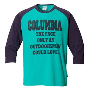 Columbia（コロンビア） アウトドアズマンラバー3／4Tシャツ M 390（Tahiti）