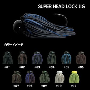 デプス（Deps） SUPER HEAD LOCK JIG（スーパーヘッドロックジグ） 3／8oz ＃01 ブラック