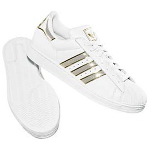adidas（アディダス） SS II BLING 26.0cm ホワイト×ホワイト×メタリックゴールド
