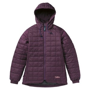 FJALL RAVEN（フェールラーベン） システムキルトレディースパーカー L 80（パープル）