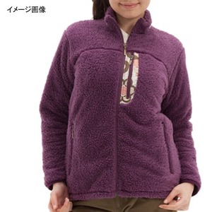 ミズノ（MIZUNO） シャギーフリースジャケット Women's L 68（ラベンダー）