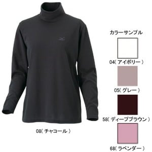 ミズノ（MIZUNO） サーマルライトハイネックシャツ Women's M 68（ラベンダー）
