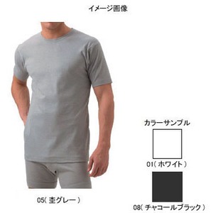 ミズノ（MIZUNO） ファッションインナー MILDクルーネック半袖シャツ Men's LL-L 01（ホワイト）