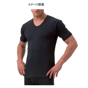 ミズノ（MIZUNO） ファッションインナー MILDラウンドネック半袖シャツ Men's M 08（チャコールブラック）