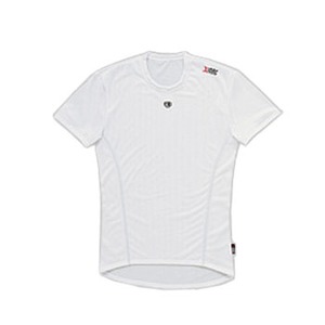 パールイズミ 105 X-static ハーフスリーブ メッシュ M's S 1（パウダーグレー）