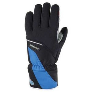 パールイズミ 7218 ウィンドブレーク ハーシュ グローブ M 2(ブラック×ネオブルー)