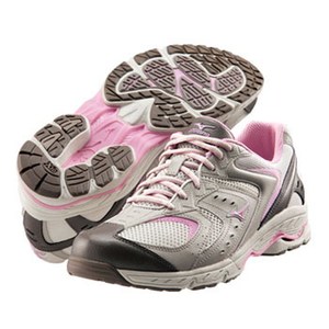 ミズノ（MIZUNO） SW100 Women's 24.0cm 64（グレー×ピンク）