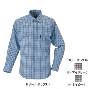 ミズノ（MIZUNO） ドライベクター・トレイルシャツ Men's XL 14（ネイビー）