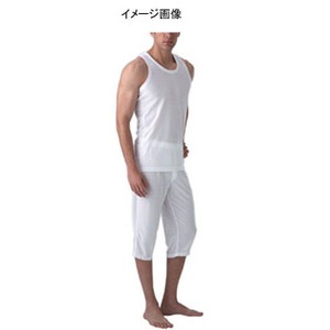 ミズノ（MIZUNO） ドライベクター・ラウンドネック ランニングアンダーシャツ Men's M 01（ホワイト）