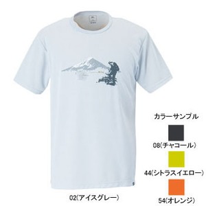 ミズノ（MIZUNO） ドライベクター・プリントTシャツ Men's XL 08（チャコール）