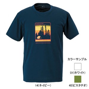 ミズノ(MIZUNO) シャインアッププリントTシャツ Men's XL 01(ホワイト)