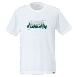 ミズノ（MIZUNO） ECOプリントTシャツ Men's XL 01（ホワイト）