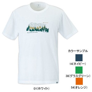 ミズノ（MIZUNO） ECOプリントTシャツ Men's L 38（グラスグリーン）