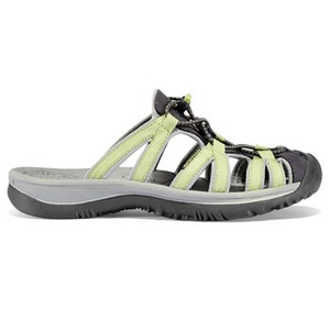 KEEN(キーン) Whisper Slide Women's 5.5/22.5cm Nile×Neutral Grey