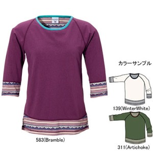 Columbia（コロンビア） ウィメンズ ディース3／4Tシャツ XL 139（WinterWhite）