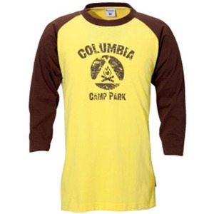 Columbia（コロンビア） キャンプファイヤー3／4Tシャツ XL 256（Tobacco）