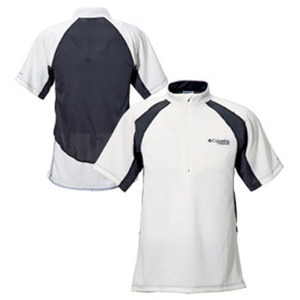 Columbia(コロンビア) ダルトンハーフジップTシャツ XL 125(SeaSalt)