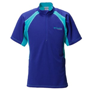 Columbia（コロンビア） ダルトンハーフジップTシャツ L 484（GrapeJuice）