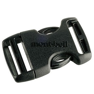 モンベル（montbell） 1124355 サイドリリース バックル 20mm BK（ブラック）