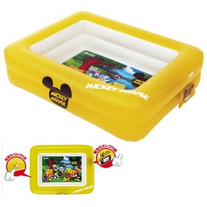 ロゴス（LOGOS） ミッキーマウス 楽々オートプール（150×115cm）