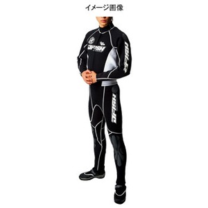 J-FISH アドバンスウェットスーツ Men's M BLACKxWHITE