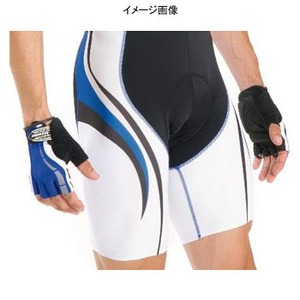 Biemme（ビエンメ） Carboion Shape Shorts Men's XL White×Blue