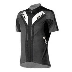 2XU（ツー・タイムズ・ユー） Elite Sublimated Cycle Jersey Men's XS Black×Pigeon