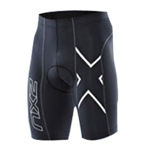2XU(ツー・タイムズ・ユー) Compression Cycle Shorts Men's XXL Black×Black