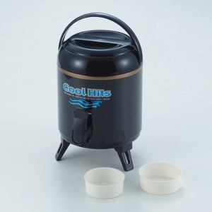 キャプテンスタッグ（CAPTAIN STAG） クールヒッツ ウォータージャグ3L（ネイビー）スタンド付 3L ネイビー