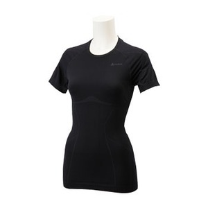 odlo（オドロ） エボリューションライトショートスリーブシャツ Women's XS ブラック
