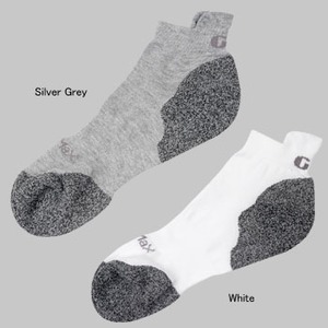 Gill（ギル） Technical Trainer Socks M White×Silver Grey