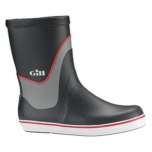 Gill（ギル） Short Cruising Boots 36／23.5cm Graphite×Grey×Red
