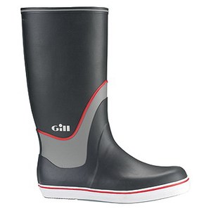 Gill（ギル） Tall Cruising Boots 34／22.5cm Graphite×Grey×Red