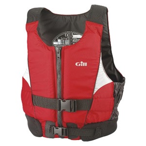 Gill（ギル） Front Zip Buoyancy Aid S Red×Grey×Black