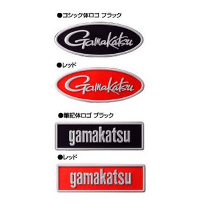 がまかつ（Gamakatsu） シリコンワッペン 筆記体ブラック