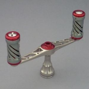 リブレ（LIVRE） パーツ：Dハンドル Type6 シマノS1タイプ 95mm TIR（チタンゴールド×レッド）