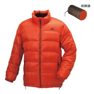 ミズノ(MIZUNO) ブレスサーモダウン RGミドルウエイトジャケット Men's L 54(オレンジ)
