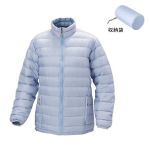 ミズノ（MIZUNO） ブレスサーモダウン RGライトウエイトジャケット Women's L 18（クールサックス）