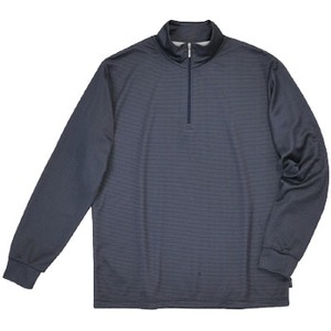 ミズノ(MIZUNO) ブレスサーモ ミニボーダーシャツ Men's M 14(ネイビー)