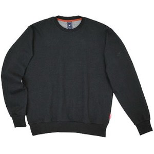ミズノ（MIZUNO） ブレスサーモ ワッフルスウェットシャツ Men's XL 09（ブラック）