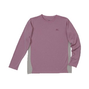 ミズノ（MIZUNO） ブレスサーモ ライトインナー長袖Tシャツ Women's L 64（ピンク）