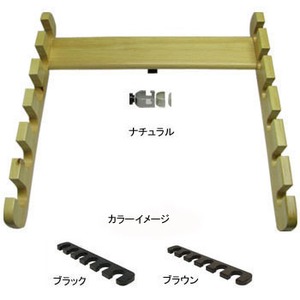 CAP（キャップ） 追加ワンピースロッドホルダーポール 1本用 ブラウン