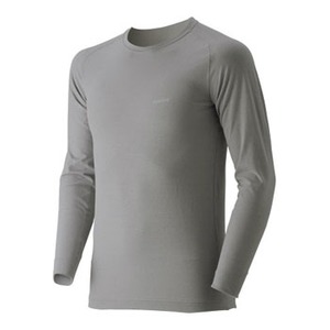 モンベル（montbell） ジオライン M.W. ラウンドネックシャツ Men's M GY（グレー）