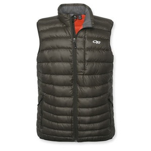 OR(アウトドアリサーチ) トランスデント ベスト Men's XL FOSSIL