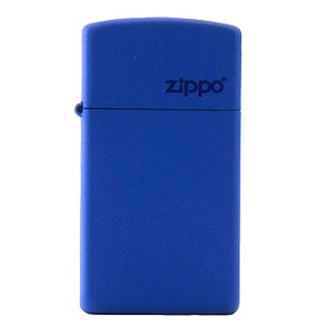 Zippo（ジッポー） スリムサイズ ブルー（1630ZL）