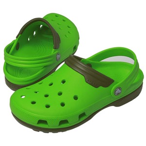 CROCS(クロックス) duet M7/W9 lime×army green